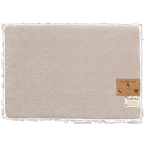 Japan direct mail Japan direct mail B B collection soft and comfortable elastic bathroom carpet light brown 45×