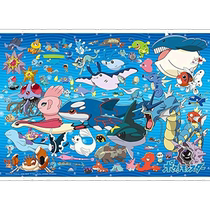 (Japan Direct Mail) Beverly Toy 100 Pieces Jigsaw Puzzle Essence of the Dream Big Collection Water System Puzzle