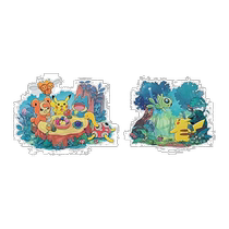 (Japan Direct Post) Pokemon Baocan Dream stickers a set of 2 forest gift patterns