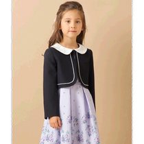 Japanese direct mail a v v childrens pearl collar dress short jacket elegant and noble suitable for various occasions 1
