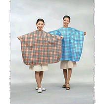 (Direct mail from Japan) EXCEL SANA pure cotton barber scarf cape style beige