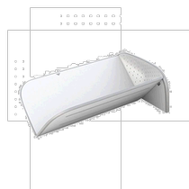 (Direct mail from Japan) Joseph Joseph Drainable Folding Extra Large Chopping Board White