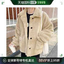 Self-operated｜Privatebeach Fashion Jacket Womens Warm Versatile Western Style Thickened Fur