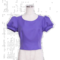 Self-operated｜PartyCityCosplay Suit Pengpeng Sleeve Top Cute Princess Style Female Purple Party