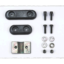 (JAPAN DIRECT MAIL) OGK MOUNT ACCESSORIES SUIT OTM-18109 BLACK SUITABLE FOR FRONT BASKET