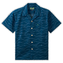 Day Tide Runners legs Montbell Montbeau Mens short sleeve shirt TAKE Loha print#1 S2104682