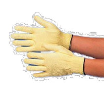 (Direct mail from Japan) Max anti-cut inner gloves lemon yellow black edge inner layer nylon outer layer aramid MT900