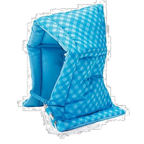 (Japan Direct Mail) Nakabayashi Head Protective Supplies Disaster Prevention Headgear Blue Small Portable