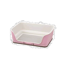(Direct mail from Japan) Richell wall-type dog toilet light pink ordinary type easy