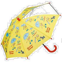 (Direct Mail from Japan) SKATER Childrens Umbrella Cartoon Yellow Cute Teenagers Must-Have Portable on Rainy Days