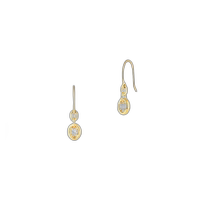 Japanese direct mail Japanese tide EAU DOUCE４℃ K10 gold earrings 142416153013