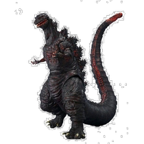 (Direct mail from Japan) S H Art Monster Godzilla Shin Godzilla (2016) Approx. 180mm PVC Figure