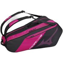 Japan direct mail MIZUNO racket bag 6 pieces COR06s tennis and soft tennis equipment 63JD200