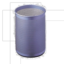 (Japan Direct mail) Nakabayashi Zhonglin pen holder round metal silver PS-M1SM