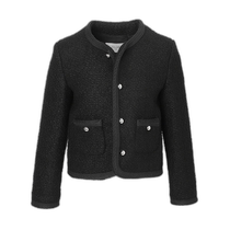 Japan direct mail Celine tweed jacket black ladies 2v34t 593v 38no VESTE CHEL