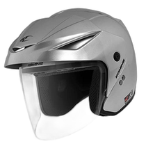 (Direct mail from Japan) Komine Jet Helmet HK-1651 High Strength Shell UV Protection Silver M