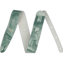 (Direct mail from Japan) Fender Tie Dye leather strap green 2 inches playing