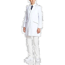 (Direct mail from Japan) Mizuno Mens Medical White Coat MZ0108 C-1 White 3L