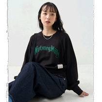 Japanese direct mail FREAKS STORE womens short sweatshirt NUTMEG MILLS brand logo design