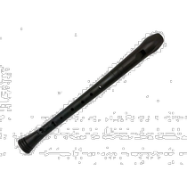 Self-operated｜nuvo Western wind instrument Nuvod style recorder black easy to carry and exquisite workmanship