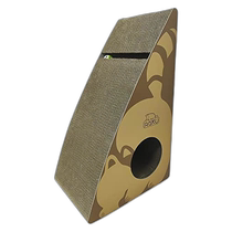 (Direct Mail from Japan) RAKU Cat Claw Grinding Wall Hanging Cat House Cat Tree Carton Bed High Density Corrugated Paper