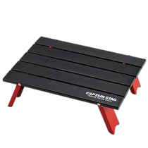 Japan Direct Mail Captain Stag Mens and Womens Aluminum Rolling Table Compact and Lightweight Cherry Blossom Viewing Fishing Field C