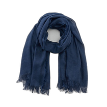 Japanese direct mail allureville womens linen blend square scarf 22241254020