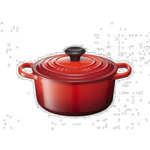 (Direct mail from Japan) Le Creuset enamel pot cherry red 18cm gas induction cooker oven cast iron
