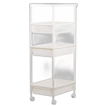 (Direct mail from Japan) Pearl Metal Pearl Metal Storage Rack 4-Layer Wheels Wide HB-558