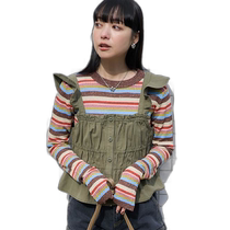 日本直邮军事风格绣花背心 FREAKS STORE 其他上衣