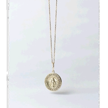 Japan direct mail cui-cui 2023 autumn series K10 gold diamond necklace unisex high quality