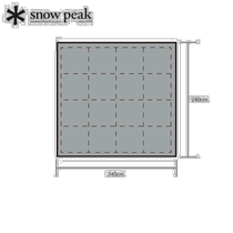 Self-operated｜SNOW PEAK outdoor camping mat TM-650