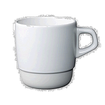 (Direct mail from Japan) KINTO mug SCS stacking mug 320ml white 27657 easy to carry