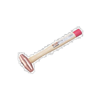 Japan direct mail TRUSCO hardware tool model ATFH05 copper hammer #1 2 is elastic and more durable