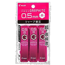 (Direct mail from Japan) Baile Automatic Pencil Lead Neox Graphite 0 5 B 3 Pack Black