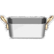 (Direct mail from Japan) Yukiwa kitchen supplies flat bottom square pot deep type 9cm stainless steel PPT9502