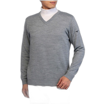 Japan direct mail MIZUNO V-neck knitted sweater golf clothing mens E2JC2A2006