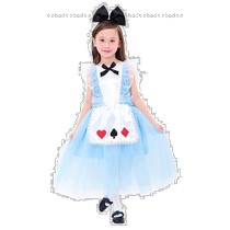 (Direct Mail from Japan) Clearstone City Party Childrens Edition Alice Short-Sleeved Gauze Skirt Headwear Set 10