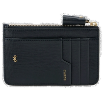 ANYA HINDMARCH ZANY Card Holder Coin Purse Fragment Box Zipper Wallet 142755