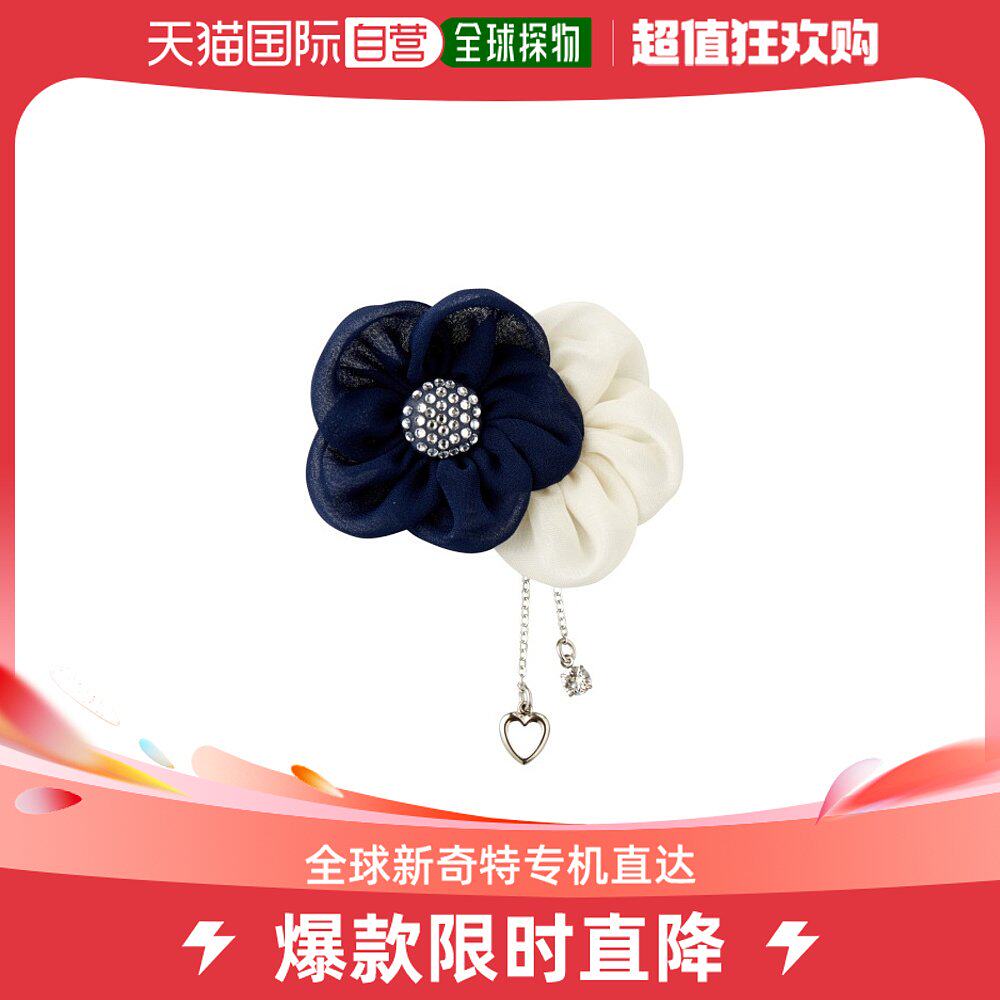 Japanese direct mail MIKI HOUSE Children's official occasion flowers brooch suitable for various festivities Jane-Taobao