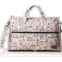 (Direct mail from Japan) HAPITAS Folding Boston Bag Snoopy 23L30cm0 39kg Comic Natural