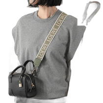 Japan Direct Mail LOEWE Shoulder Strap ANAGRAM STRAP C073T87X17 Womens Jacquard Logo Bag Back