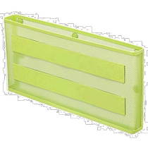 (Direct mail from Japan) lihit lab stationery storage box magnet storage box A4 horizontal yellow green
