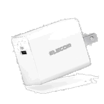 Self-Employable | Adaptateur CA adapté pour le bloc-notes PC PD blanc EC-AC04WH