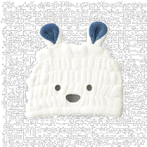 (Direct mail from Japan) manaus towel hat CB JAPAN towel hat white bear is soft comfortable trendy and fashionable