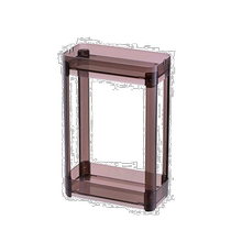 (Japan Direct Post) richelli Leicher Shampoo Shelf 2 layers Smoked brown workmanship is delicately durable