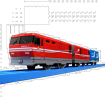 (JAPAN DIRECT MAIL) TAKARA TOMY Многокрасочный томичный плоский трек S-27 EH800 Power локомотив Доломека