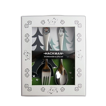 Japan Direct Mail Spoons and Forks Shake Rice HACKMAN Moomin Tableware
