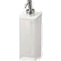 (Publipostage du Japon) Yamazaki Yamazaki flacon de gel douche à pression blanc W7XD9XH23 5 cm