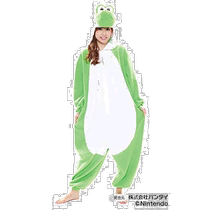 (Japan Direct Mail) Sazac men and women with the same dolls to shine West green classic cartoon temperament fashion